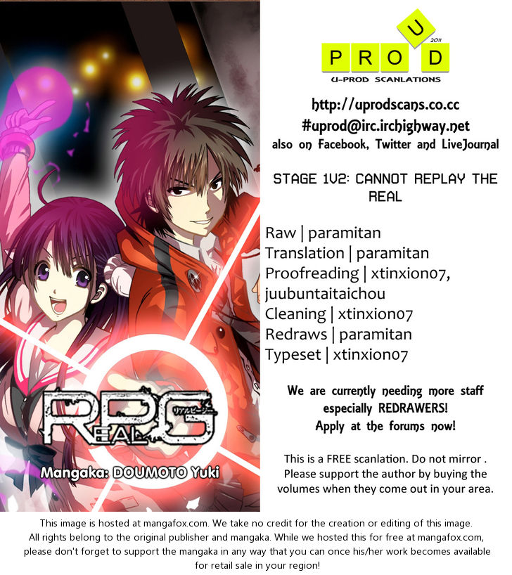 Real PG 1: Cannot Replay the Real at MangaFox.me
