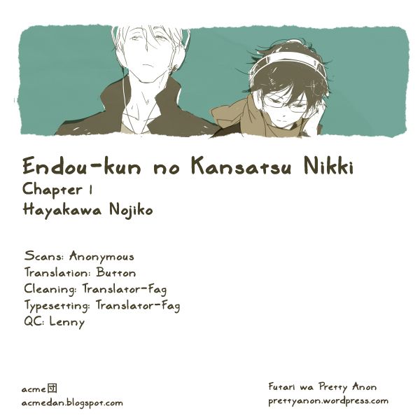 Endou-kun no Kansetsu Nikki 1 at MangaFox.me