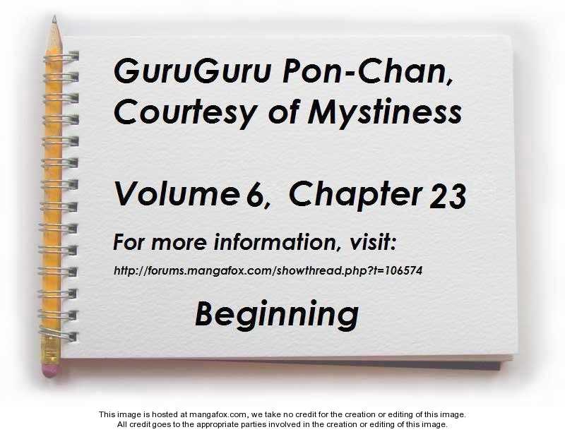 Guru Guru Pon-chan 23: A Close Call with the Guru Guru Bone at MangaFox.me