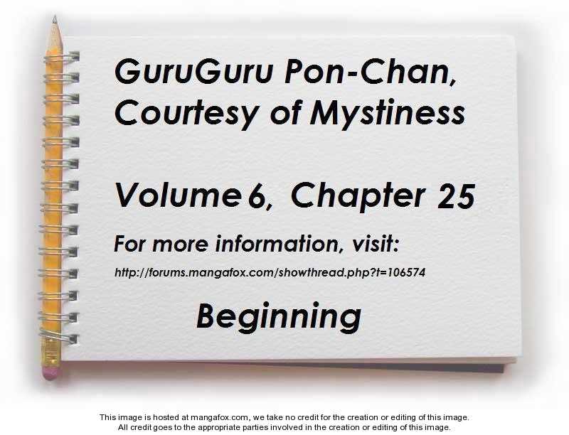 Guru Guru Pon-chan 25: Mirai-kun Worn Ragged at MangaFox.me