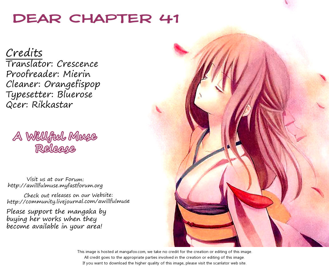 Dear (Fujiwara Cocoa) 41: Passing Seasons at MangaFox.me