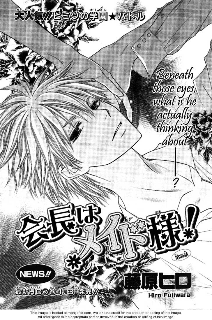 Kaichou wa Maid-sama 35: The Message between His Eyes at MangaFox.me