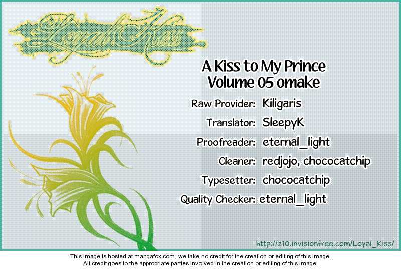 A Kiss To My Prince 22.1: [Side Story] at MangaFox.me