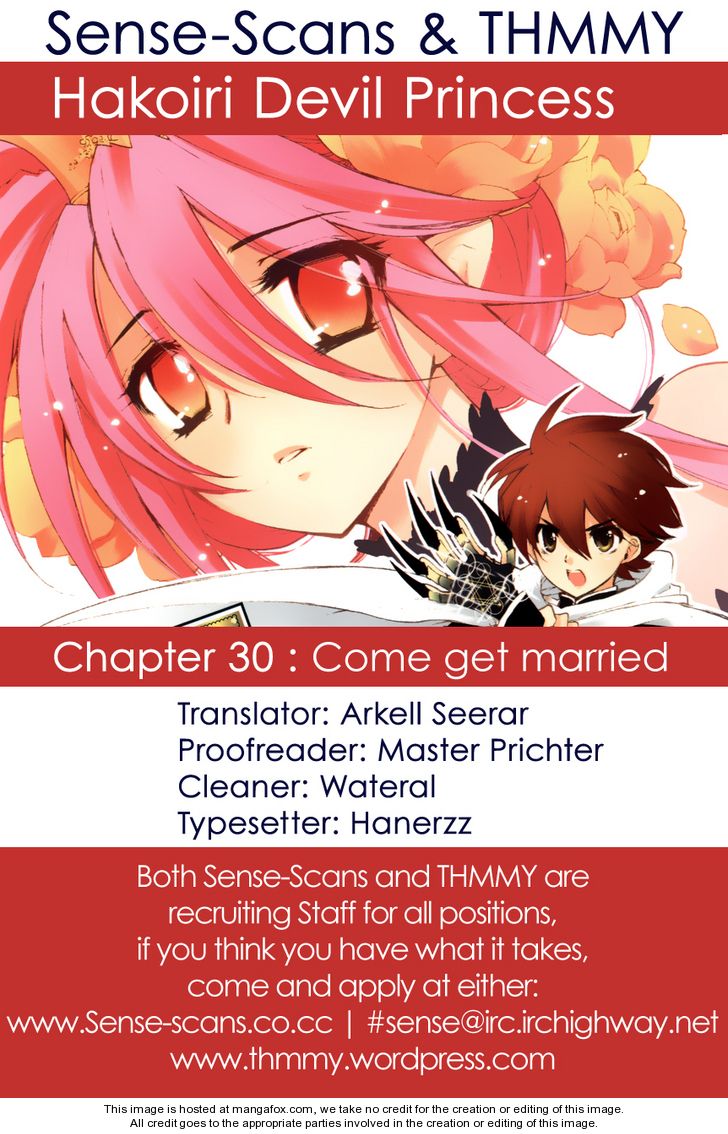 Hakoiri Devil Princess 30: Come Get Married at MangaFox.me