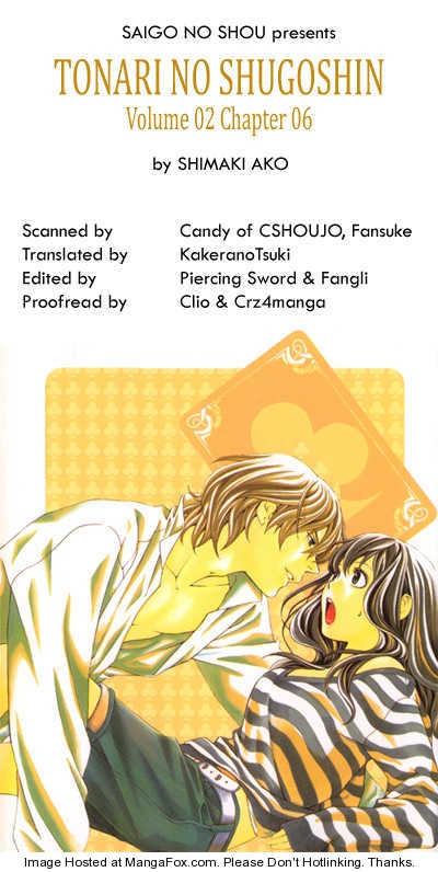 Tonari no Shugoshin 6 at MangaFox.me