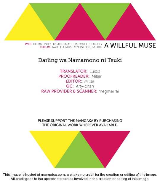 Darling wa Namamono ni Tsuki 39: Having Tea Together at MangaFox.me