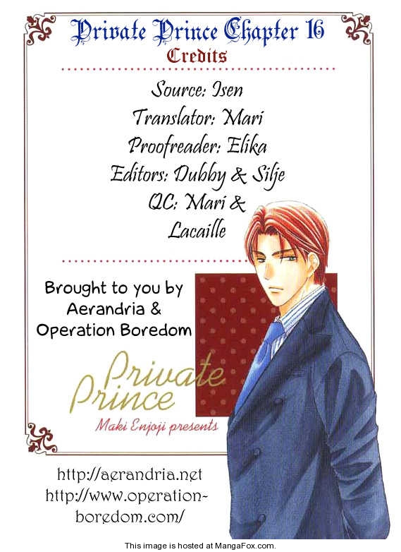 Private Prince 16: Listen to your heart at MangaFox.me