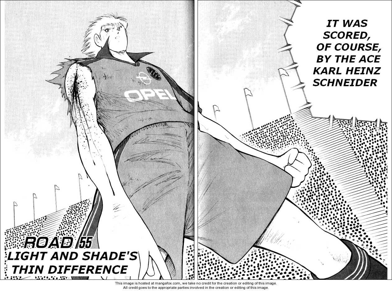 Captain Tsubasa Road to 2002 55: Light and Shade's Thin Difference at MangaFox.me