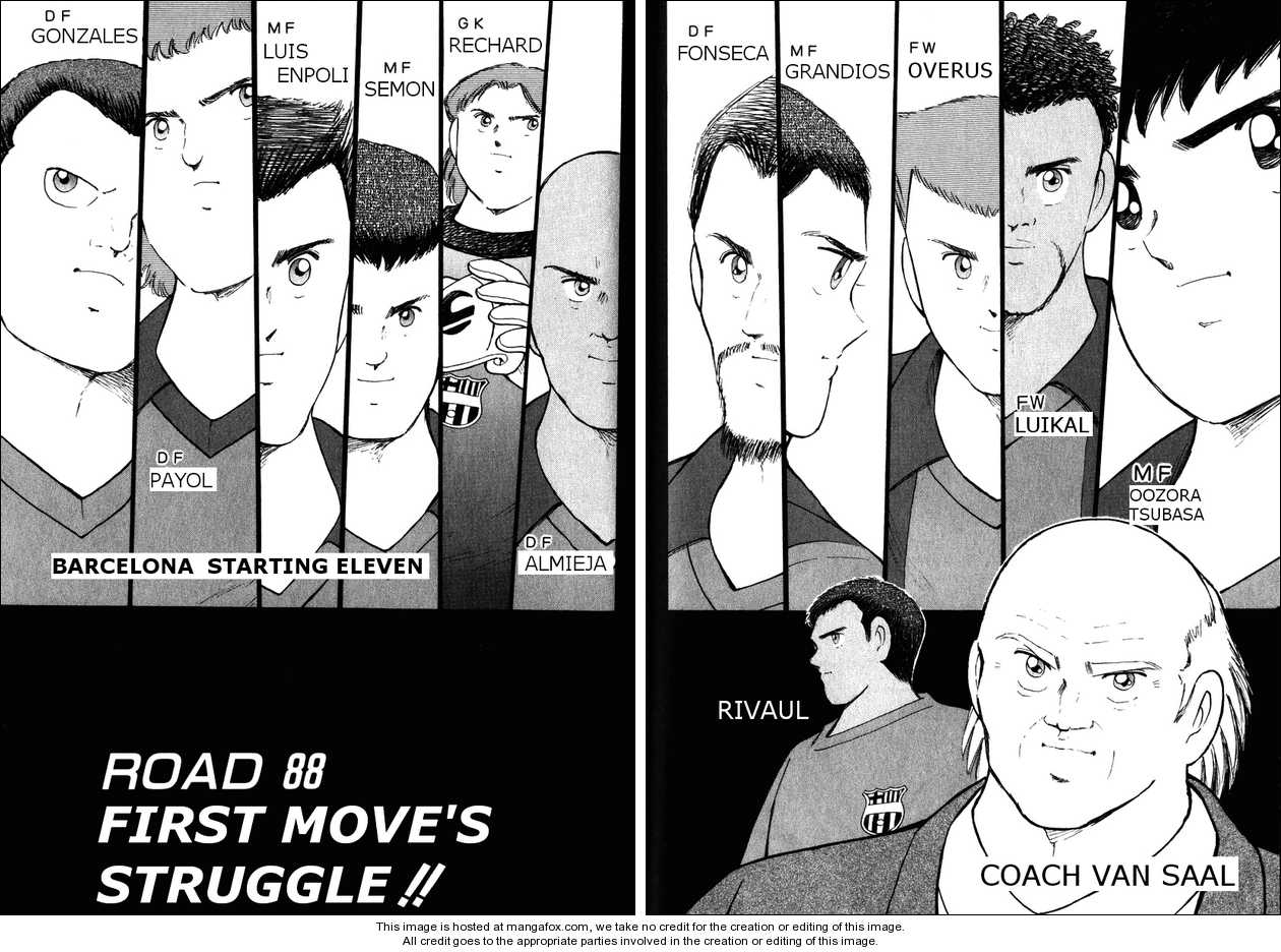 Captain Tsubasa Road to 2002 88: First Move's Struggle!! at MangaFox.me