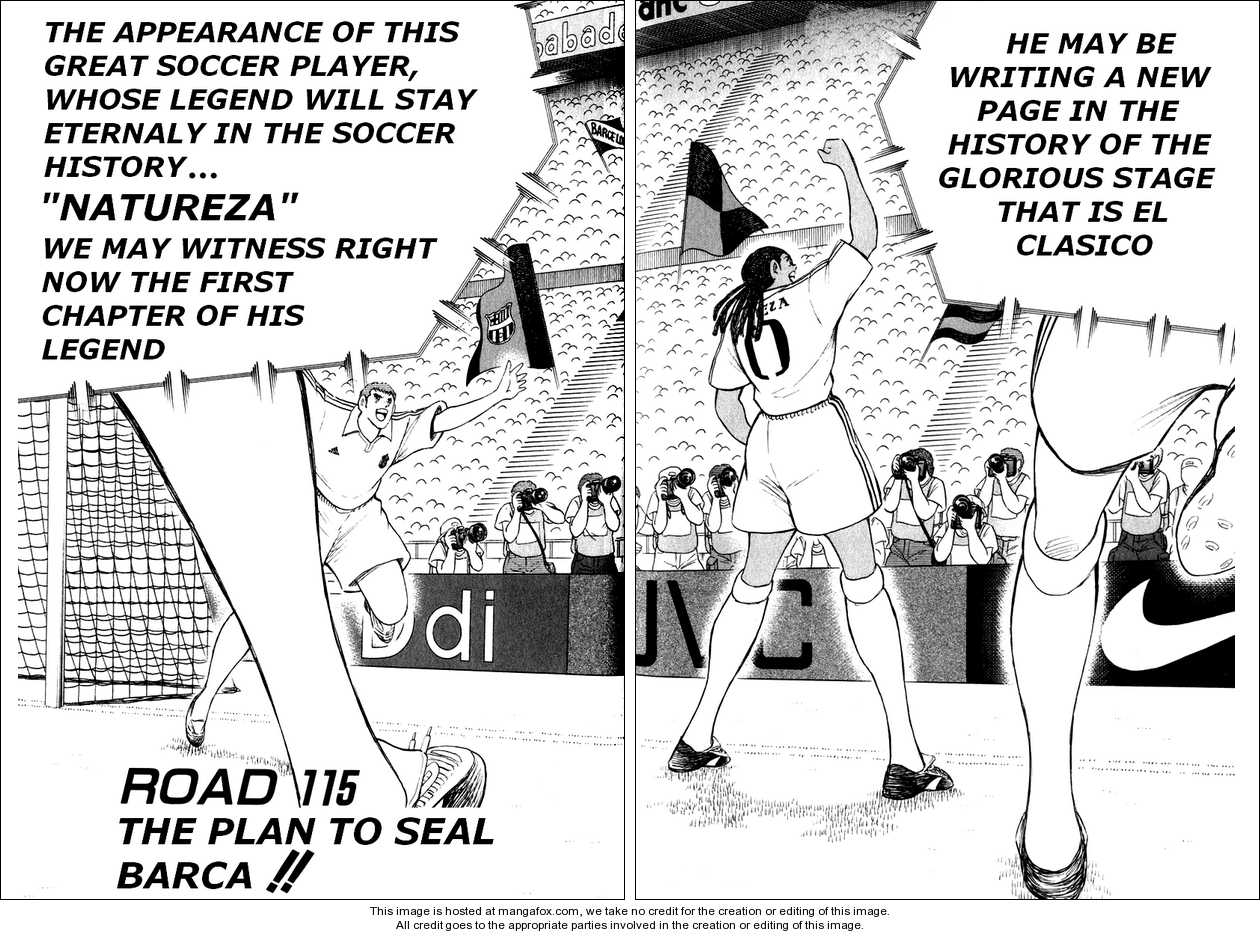 Captain Tsubasa Road to 2002 115: The Plan to Seal Barca!! at MangaFox.me
