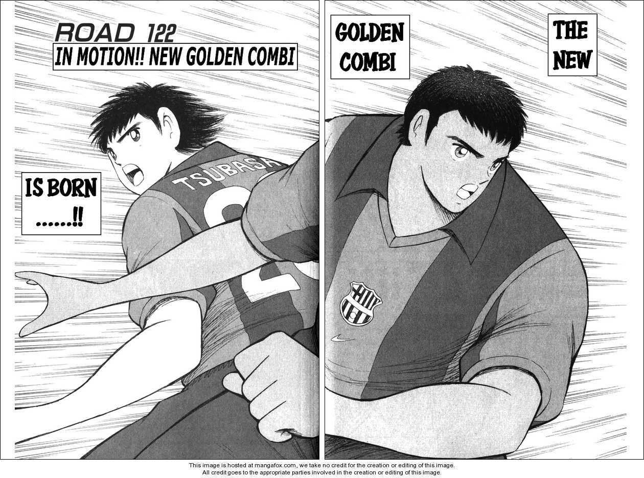 Captain Tsubasa Road to 2002 122: In Motion!! New Golden Combi at MangaFox.me