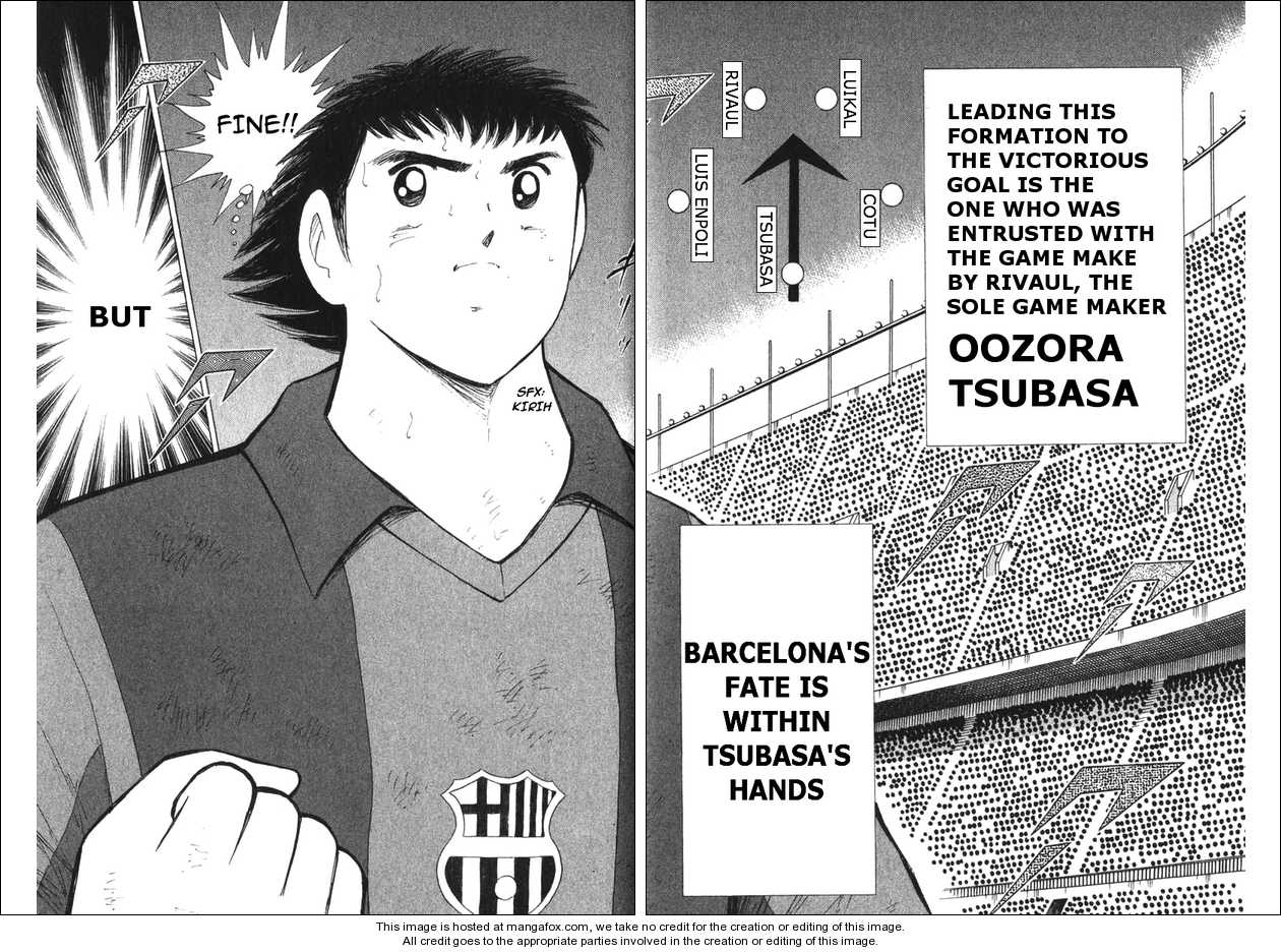 Captain Tsubasa Road to 2002 127: Natureza's Trap at MangaFox.me