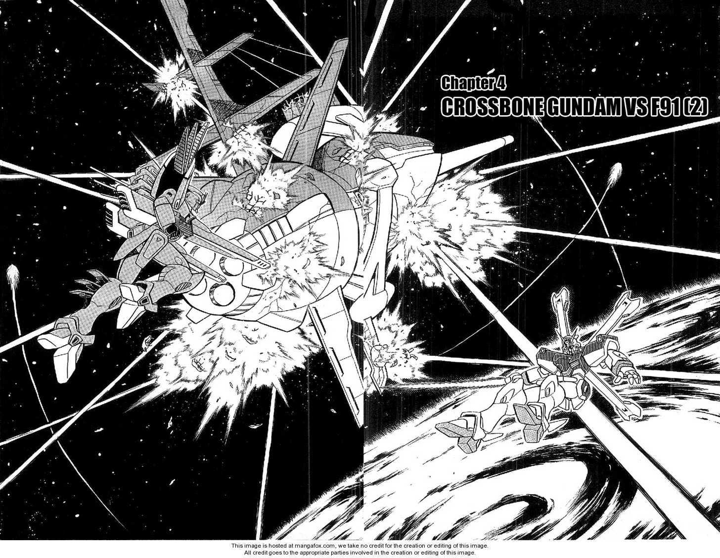 Mobile Suit Crossbone Gundam 4.2: Crossbone Gundam VS F91 [2] at MangaFox.me