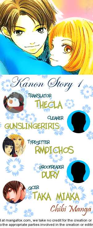 Kanon (USAMI Maki) 1: Kanon at MangaFox.me