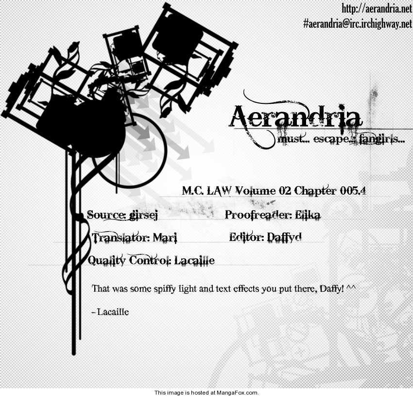 M.C. Law 5.4: Witness 4 at MangaFox.me