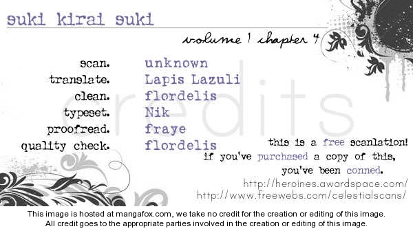 Suki Kirai Suki 4: I Love You at MangaFox.me