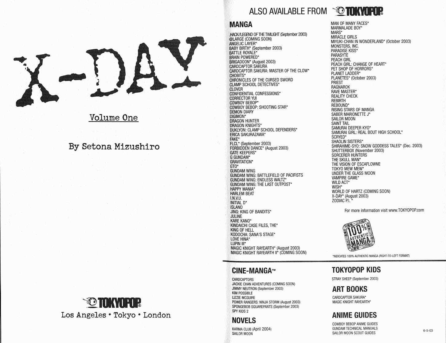 X-day 0 at MangaFox.me