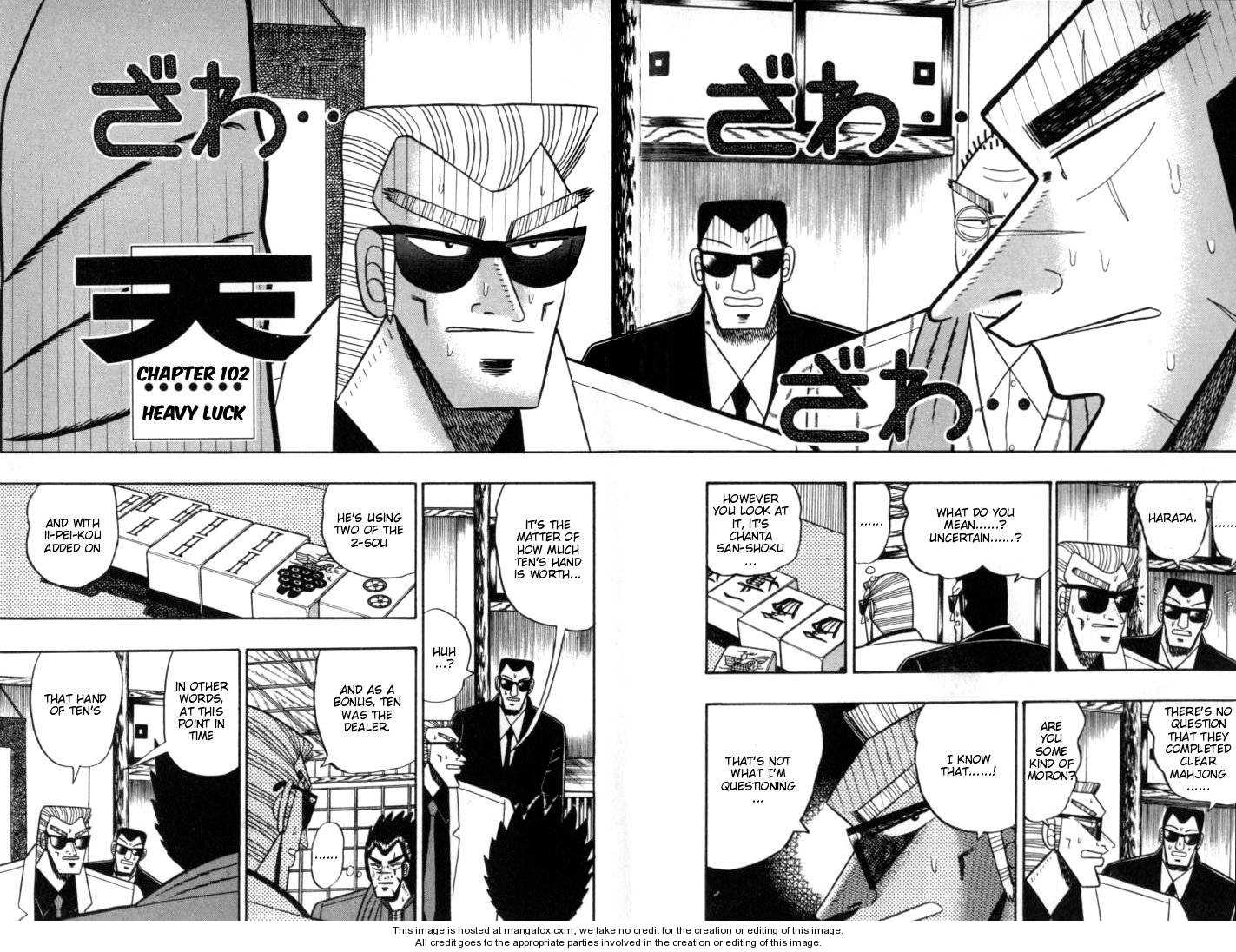 Ten - Tenna Toori no Kaidanji 102: Heavy Luck at MangaFox.me