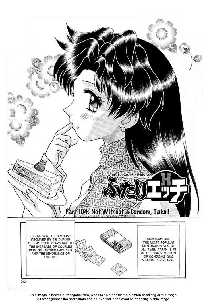 Futari Ecchi 104: Not Without a Condom, Taku!! at MangaFox.me