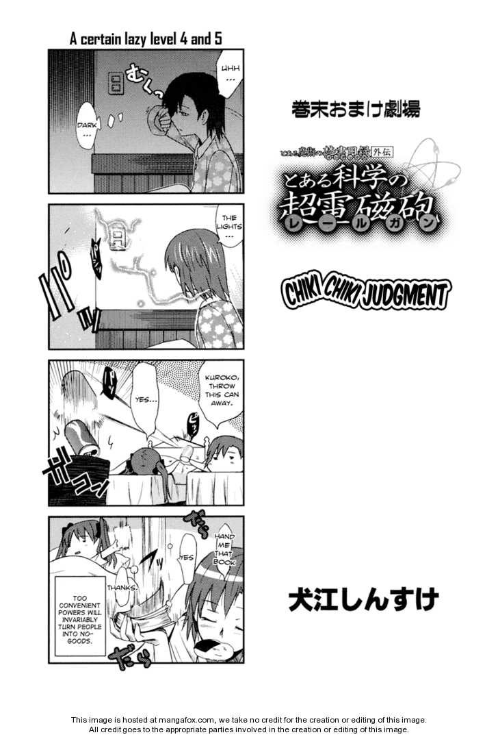 To Aru Kagaku no Railgun 30.5: Chiki Chiki Judgment at MangaFox.me