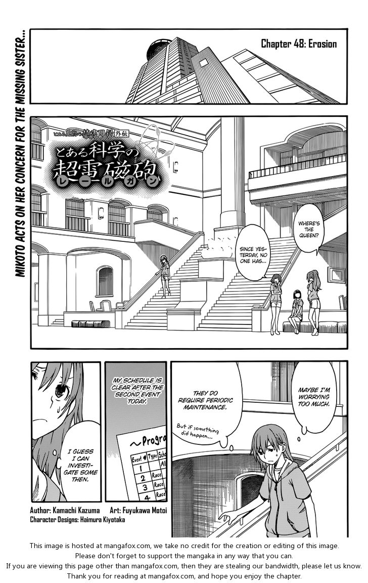 To Aru Kagaku no Railgun 48: Erosion at MangaFox.me