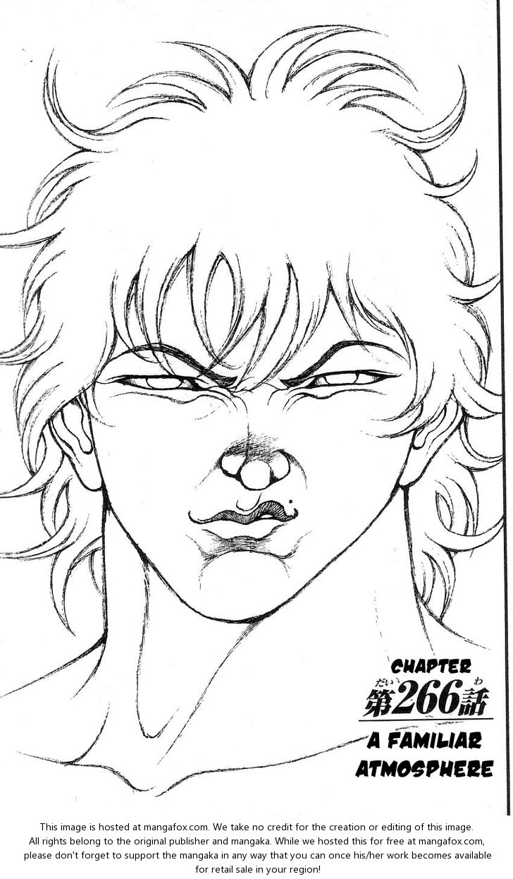 Hanma Baki 266: A Familiar Atmosphere at MangaFox.me