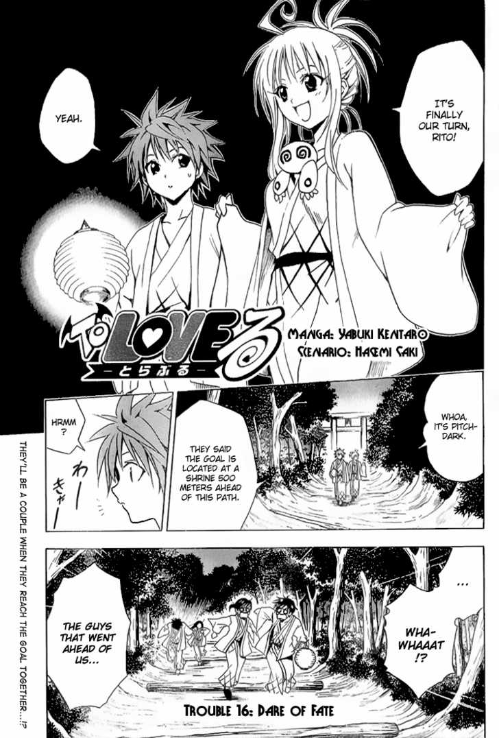 To-LOVE-Ru 16: Dare of Fate at MangaFox.me