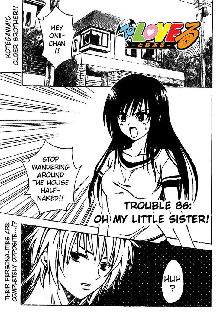 To-LOVE-Ru 86: Oh My Little Sister at MangaFox.me