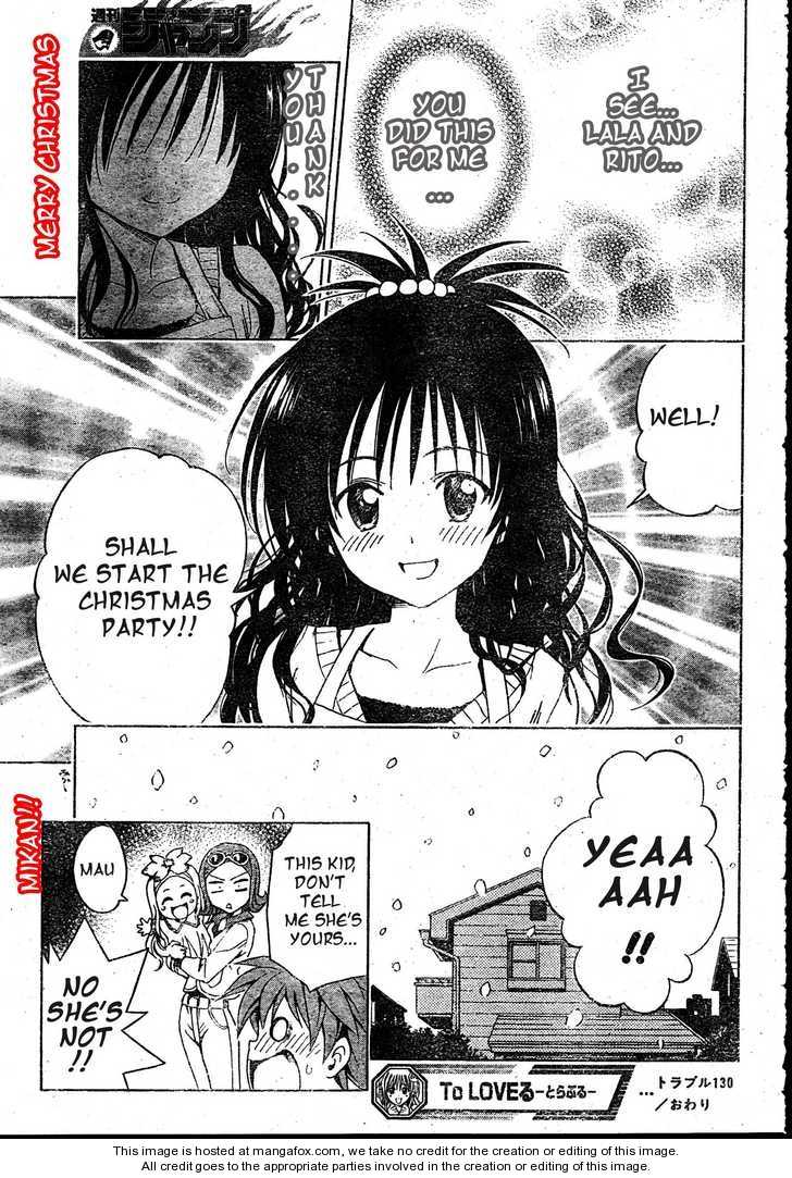 To-LOVE-Ru 130: For Whom The Bell Rings at MangaFox.me