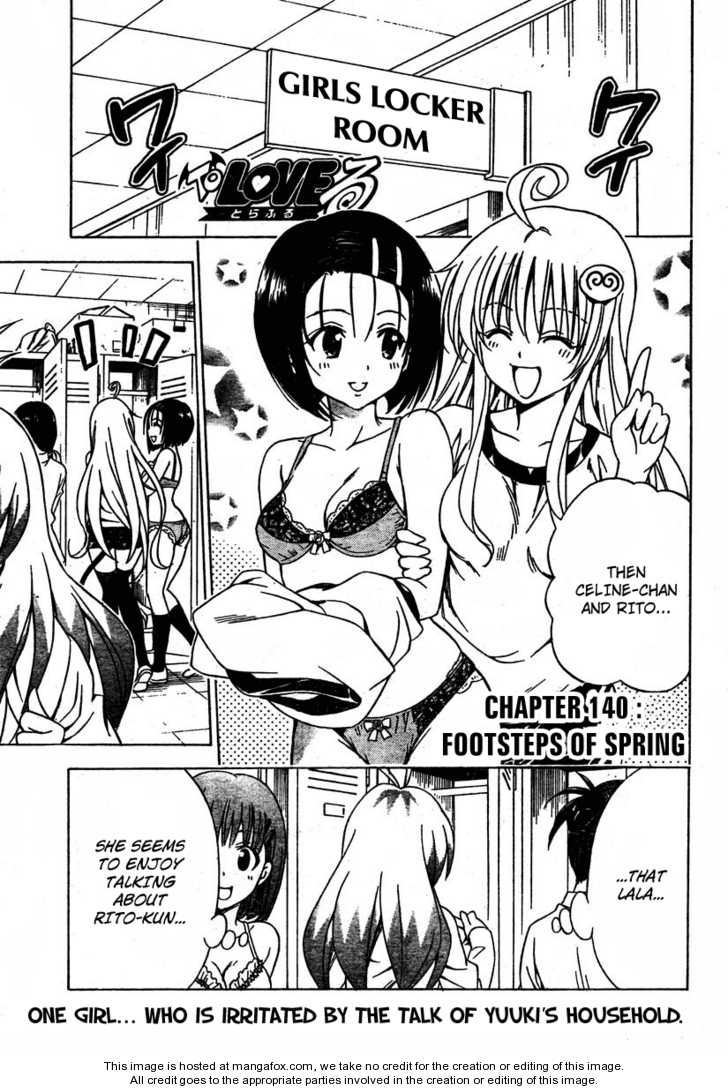 To-LOVE-Ru 140: Footsteps of Spring at MangaFox.me
