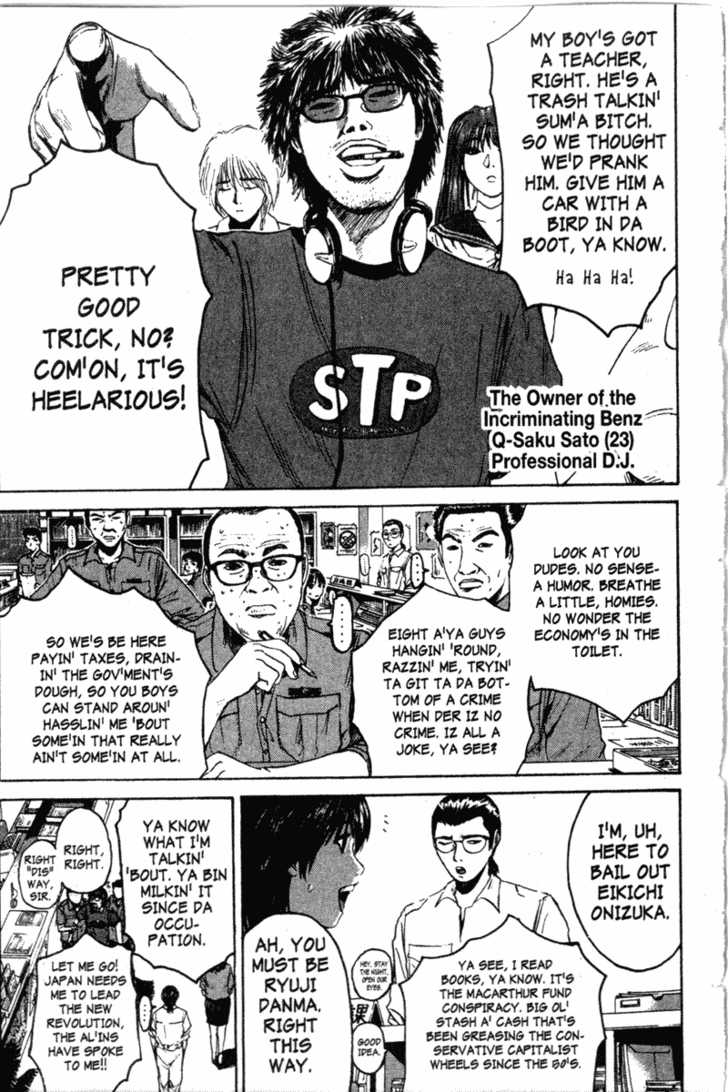 Great Teacher Onizuka 116: Cuties, Crap, and the Secret Stash at MangaFox.me