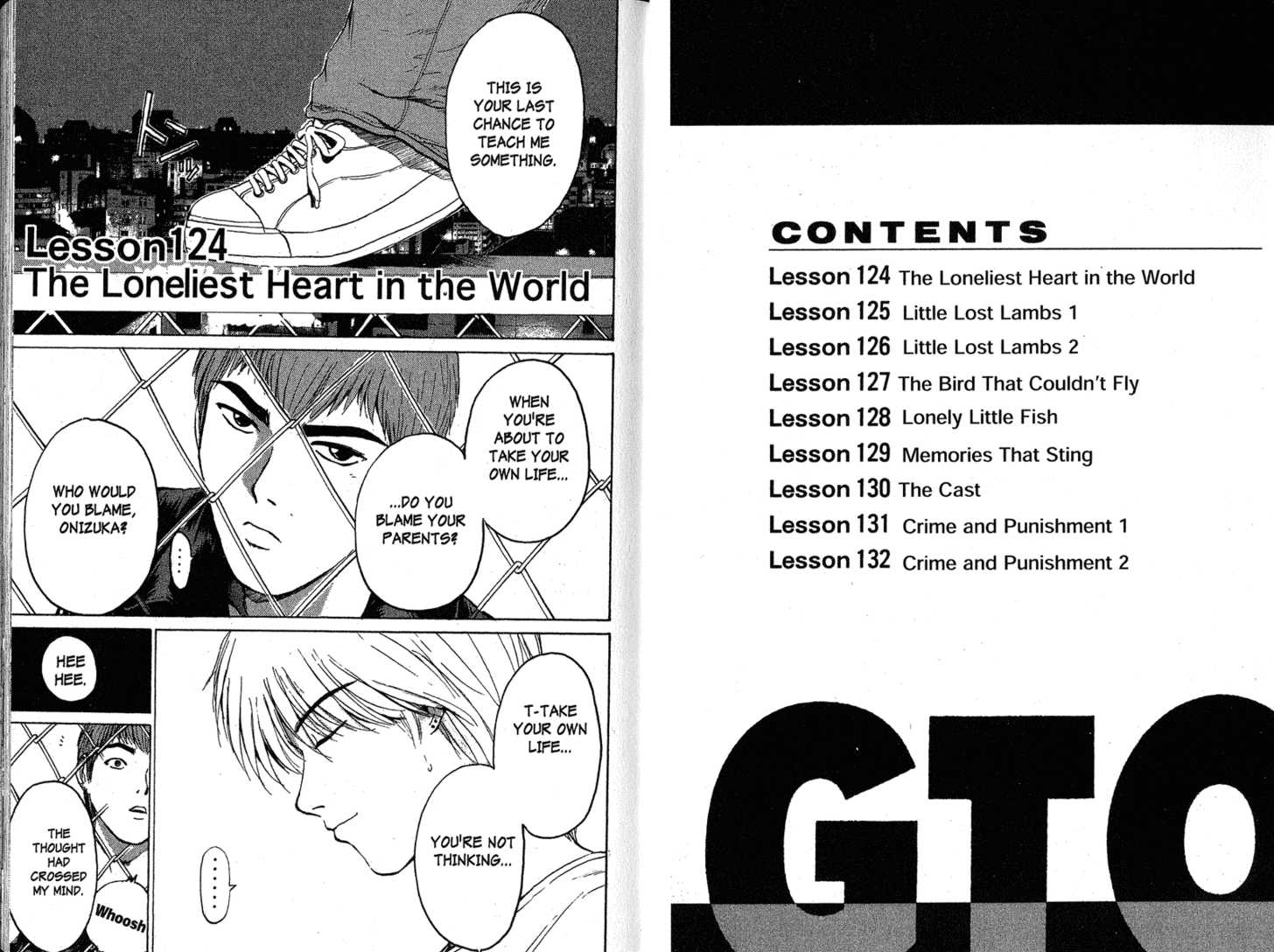 Great Teacher Onizuka 124: The Loneliest Heart in the World at MangaFox.me