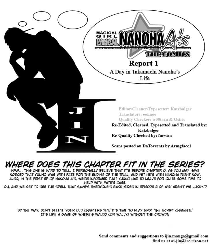 Mahou Shoujo Lyrical Nanoha A's 1.2 at MangaFox.me