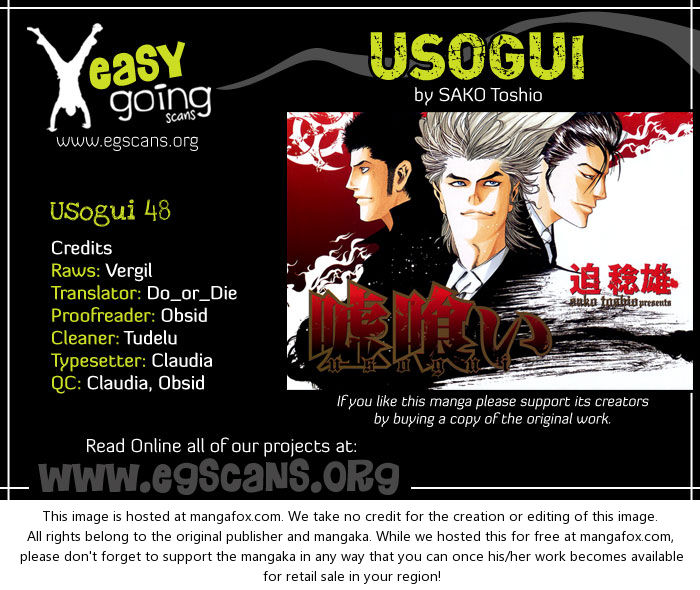 Usogui 48: Kill the Many to Save the Few! at MangaFox.me