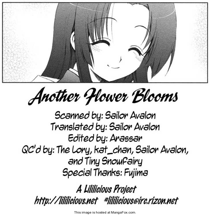 Kotonoha no Miko to Kotodama no Mahou to 6.5: Another Flower Blooms - Extra at MangaFox.me