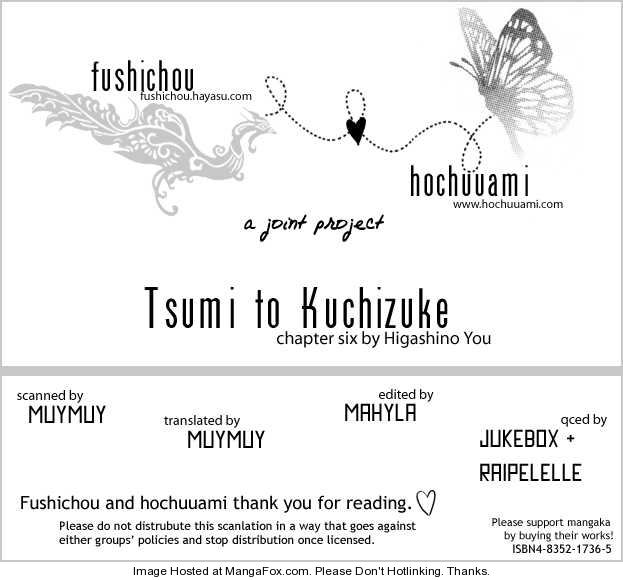 Tsumi to Kuchizuke 6: King's Lesson at MangaFox.me