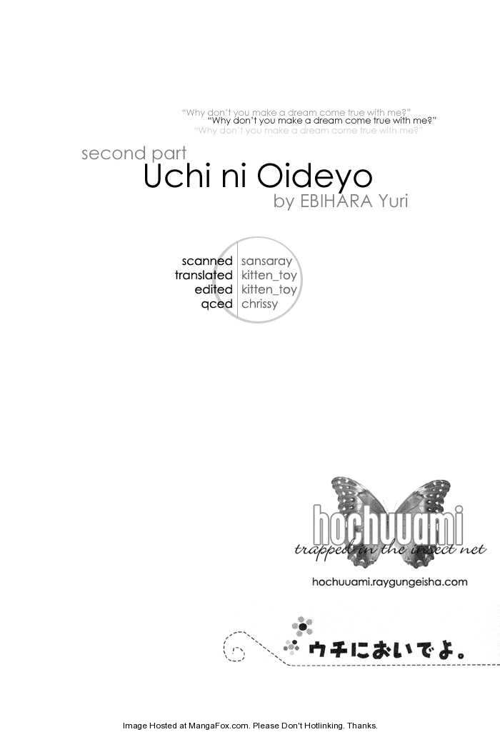 Uchi ni Oideyo 2 at MangaFox.me