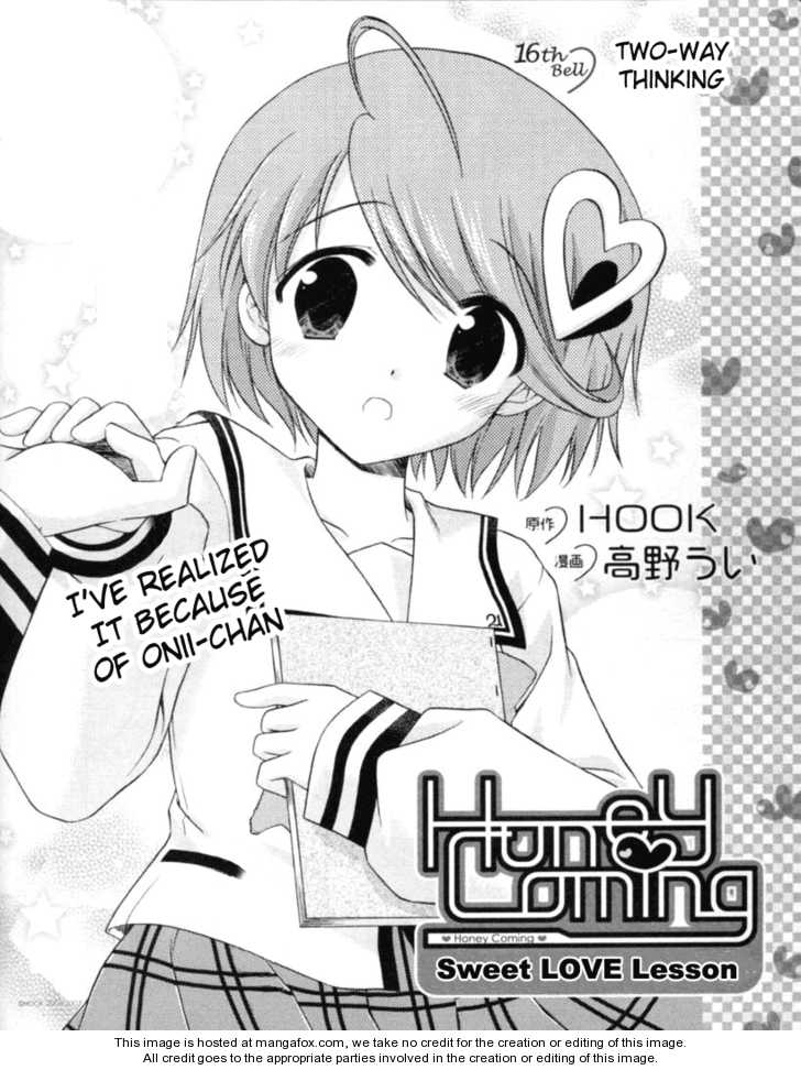 Honey Coming - Sweet Love Lesson 16: Two-Way Thinking at MangaFox.me