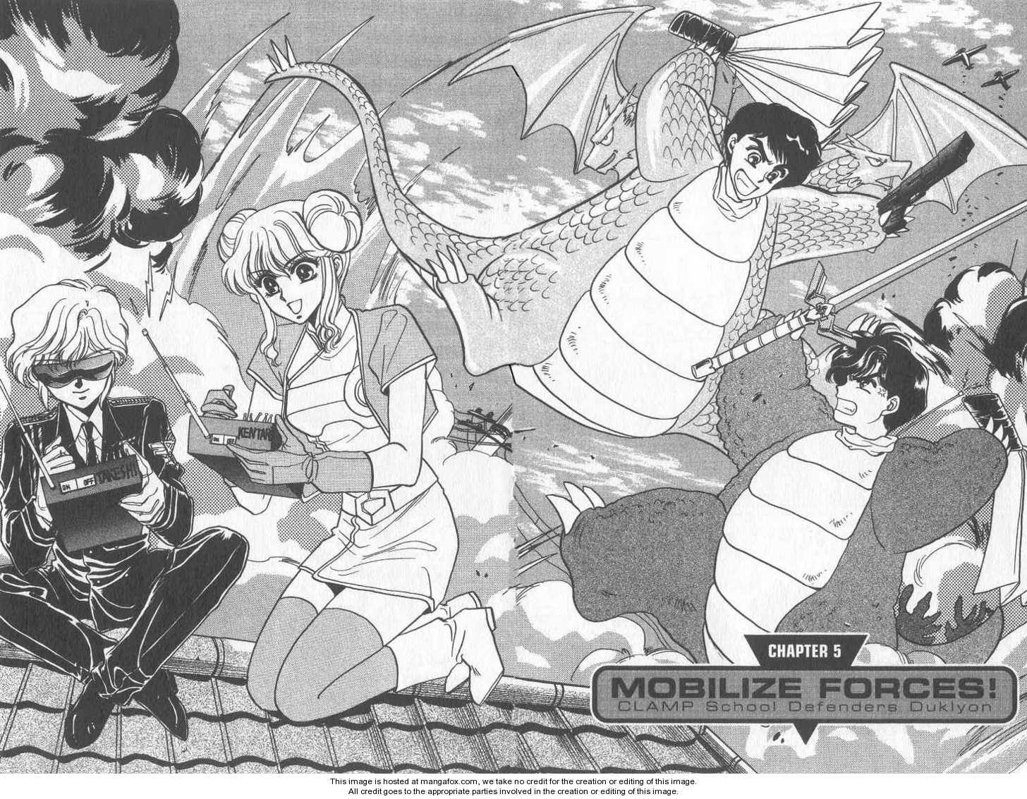 Gakuen Tokukei Duklyon 5 at MangaFox.me