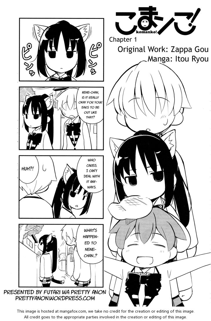 Yamanko! 12.5: Komanko! Chapter 1 at MangaFox.me