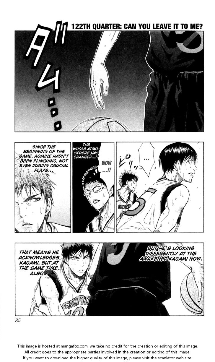 Kuroko no Basuke 122: Can You Leave it to Me? at MangaFox.me