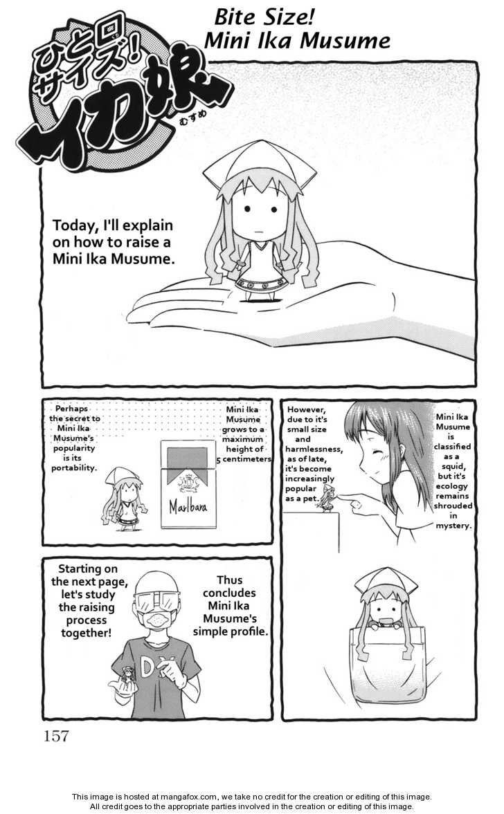 Shinryaku! Ika Musume 38.5: Bite Size! Mini Ika Musume at MangaFox.me