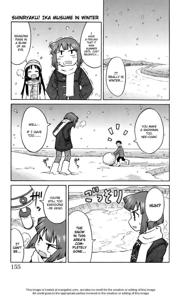 Shinryaku! Ika Musume 57.3: Shinryaku! Ika Musume in Winter at MangaFox.me