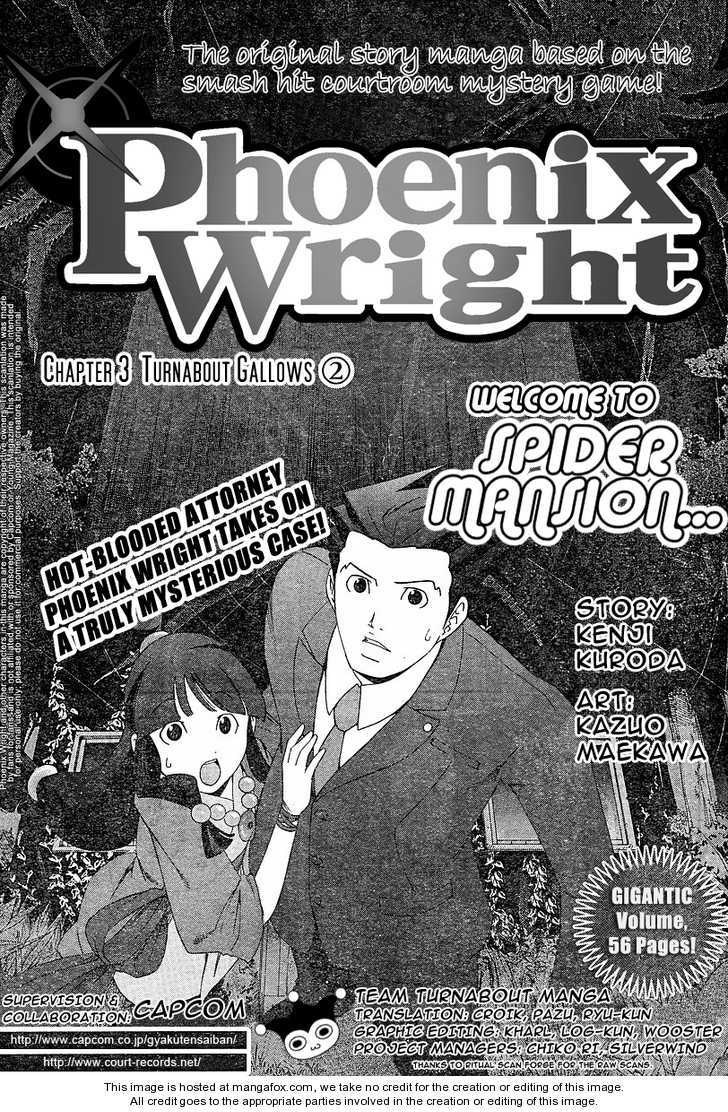 Gyakuten Saiban 3: Turnabout Gallows (part 2) at MangaFox.me