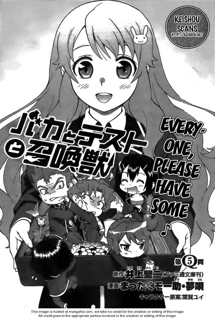Baka to Tesuto to Shoukanjuu 5 at MangaFox.me