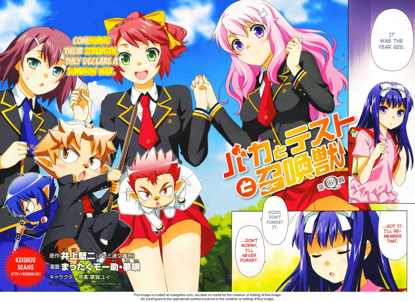Baka to Tesuto to Shoukanjuu 6 at MangaFox.me