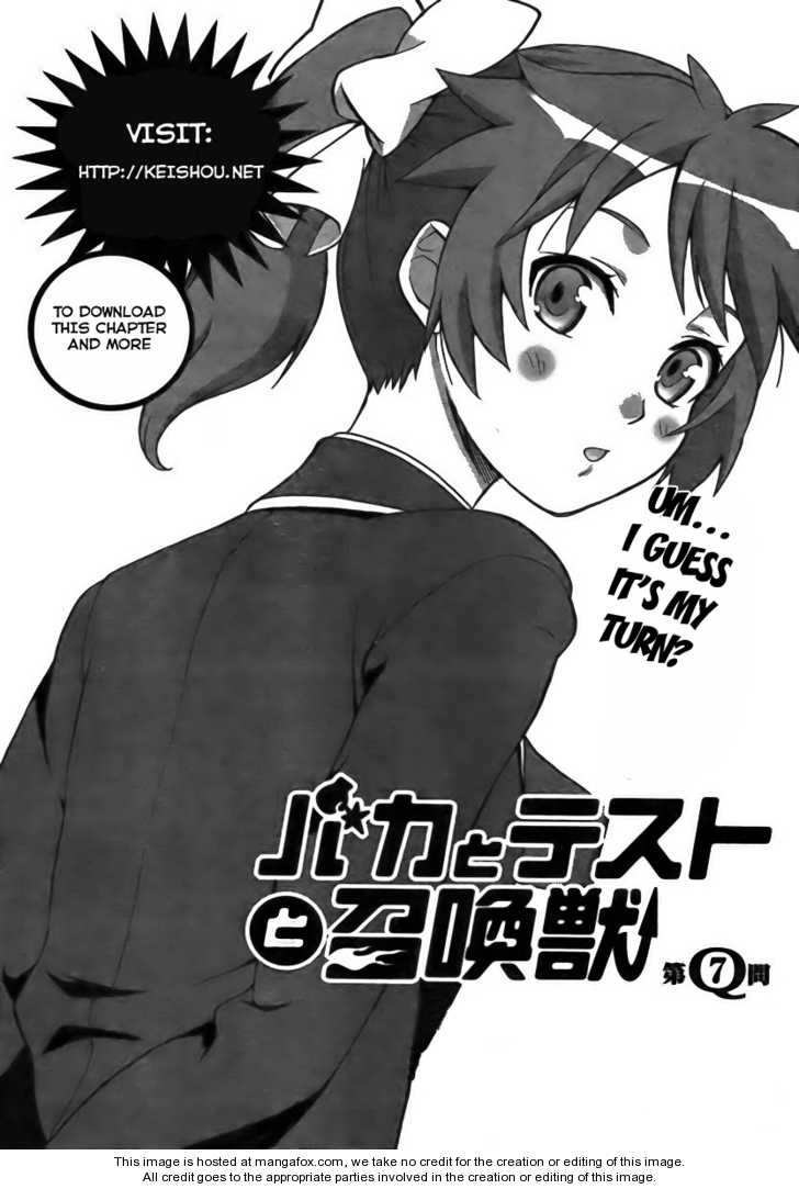 Baka to Tesuto to Shoukanjuu 7 at MangaFox.me