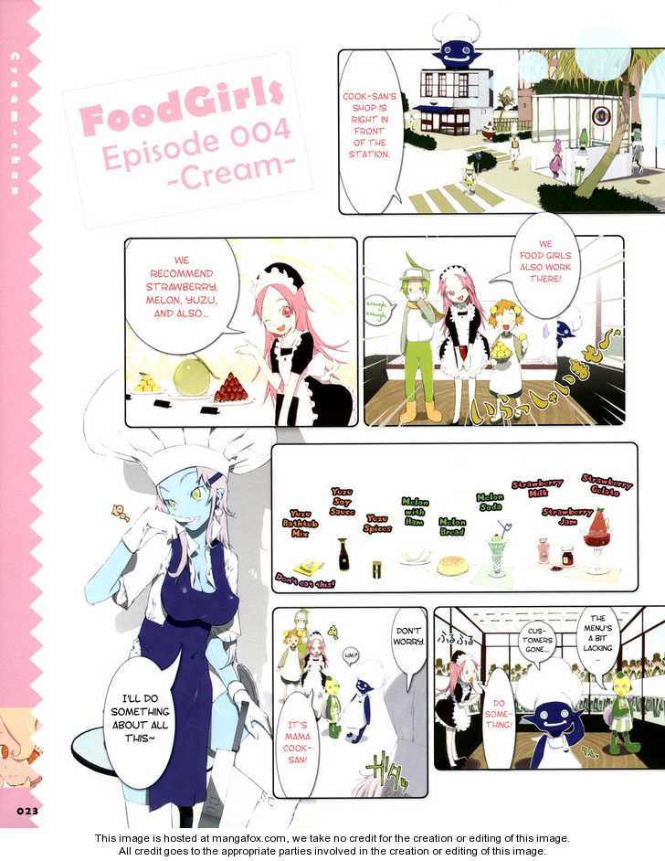 Food Girls 4: -Cream- at MangaFox.me