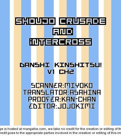 Danshi Kinshitsu!! 2: i love you!!! at MangaFox.me