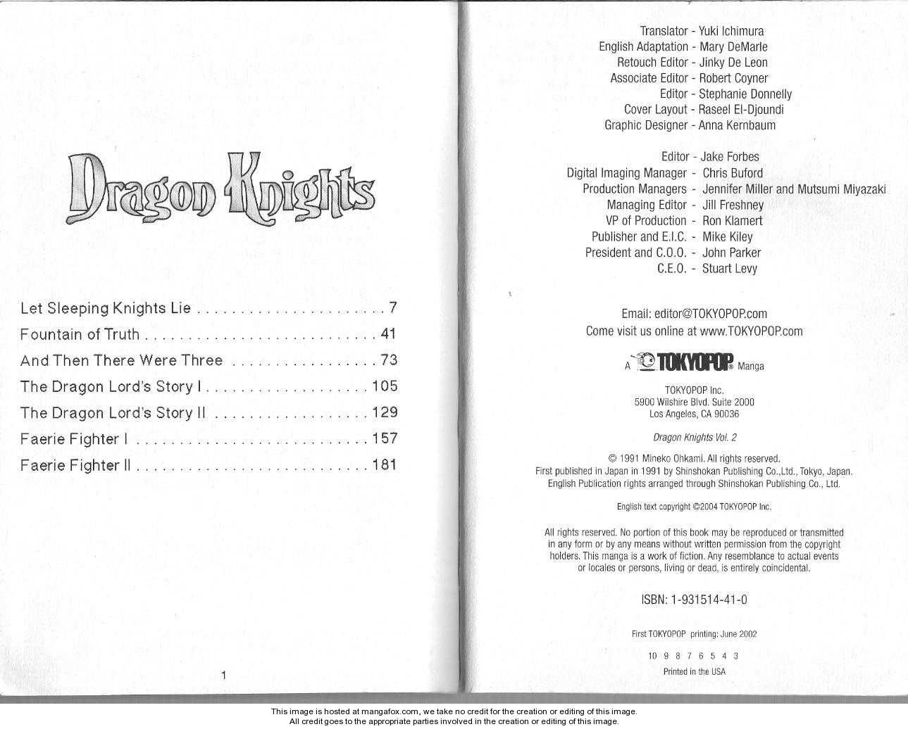 Dragon Knights 7: [Includes chapters 7-13.  See forum for chapter names.] at MangaFox.me